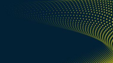 Arkaplan veya sunum için gradyan soyut arkaplan ile sarı yarım ton