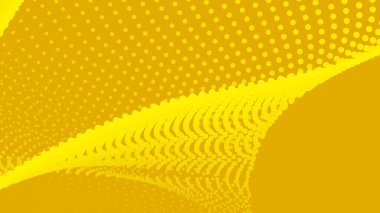 Arkaplan veya sunum için gradyan soyut arkaplan ile sarı yarım ton