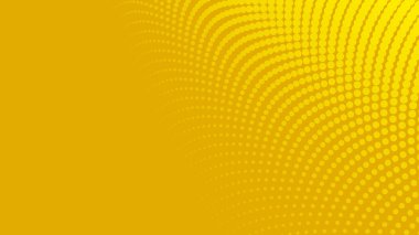 Arkaplan veya sunum için gradyan soyut arkaplan ile sarı yarım ton
