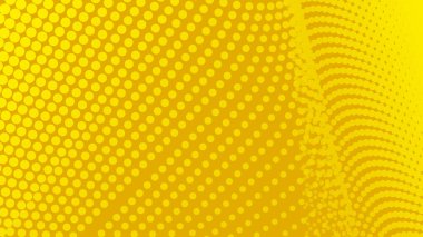 Arkaplan veya sunum için gradyan soyut arkaplan ile sarı yarım ton