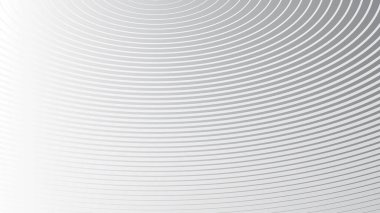 Arkaplan veya sunum için gradyanı olan soyut gri çizgi çemberi