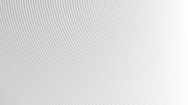 Arkaplan veya sunum için gradyanı olan soyut gri çizgi çemberi