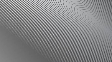 Arkaplan veya sunum için gradyanı olan soyut gri çizgi çemberi
