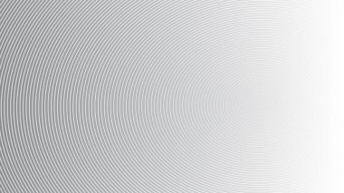 Arkaplan veya sunum için gradyanı olan soyut gri çizgi çemberi