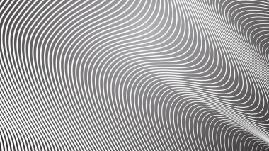 Arkaplan veya sunum için siyah ve beyaz eğimli çizgili desen arkaplanı