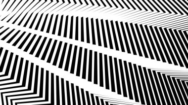 Siyah ve beyaz dikişsiz zig zag deseni soyut arkaplan