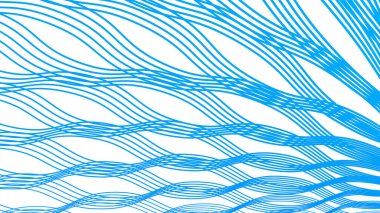 Dikensiz zig zag çizgisi desenli mavi soyut