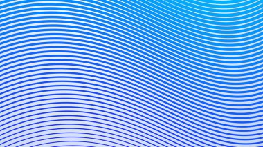 Arkaplan veya sunum için mavi çizgili eğri çizgisi soyut arkaplan vektör resmi