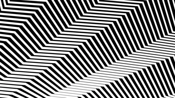 Siyah ve beyaz dikişsiz zig zag deseni soyut arkaplan