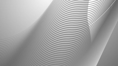 Arkaplan veya sunum için eğri çizgili gri soyut arkaplan