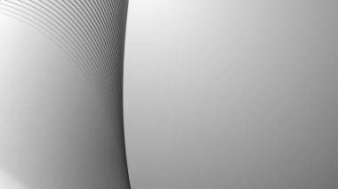 Arkaplan veya sunum için eğri çizgili gri soyut arkaplan