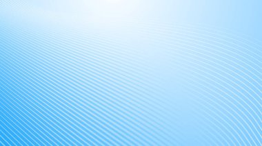 Arkaplan için eğri çizgileri olan mavi beyaz eğimli soyut arkaplan