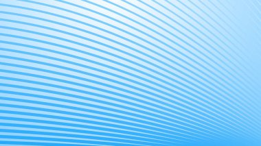 Arkaplan için eğri çizgileri olan mavi beyaz eğimli soyut arkaplan