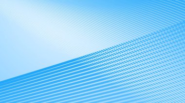 Arkaplan için eğri çizgileri olan mavi beyaz eğimli soyut arkaplan