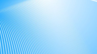 Arkaplan için eğri çizgileri olan mavi beyaz eğimli soyut arkaplan