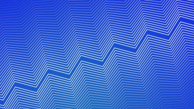 Mavi zig zag deseni soyut vektör arkaplanı
