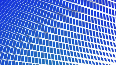 Mavi zig zag deseni soyut vektör arkaplanı