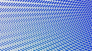 Mavi zig zag deseni soyut vektör arkaplanı