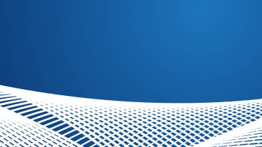 Mavi soyut çizgili çizgi arkaplan vektörü resmi