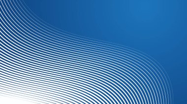 Mavi soyut çizgili çizgi arkaplan vektörü resmi