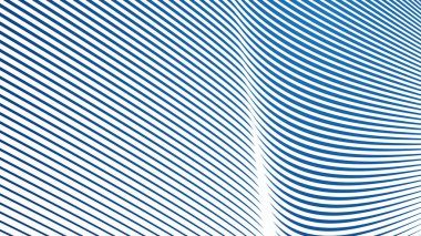 Mavi soyut çizgili çizgi arkaplan vektörü resmi