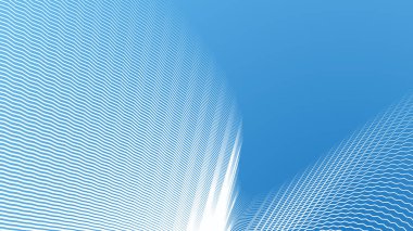Arkaplan için çizgili mavi ışık soyut arkaplanı