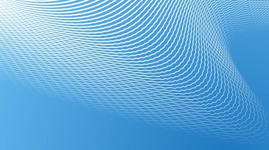 Arkaplan için çizgili mavi ışık soyut arkaplanı