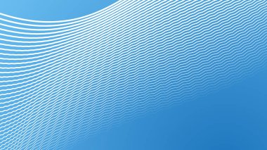 Arkaplan için çizgili mavi ışık soyut arkaplanı