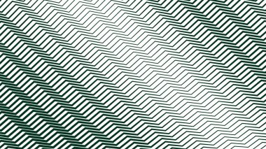 Koyu yeşil zig zag desenli çizgili çizgi soyut arkaplan