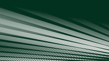 Koyu yeşil zig zag desenli çizgili çizgi soyut arkaplan