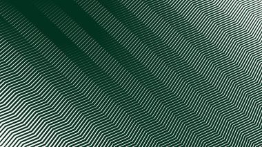 Koyu yeşil zig zag desenli çizgili çizgi soyut arkaplan
