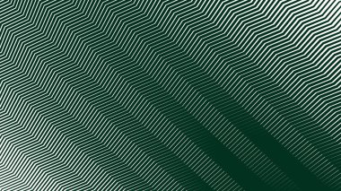 Koyu yeşil zig zag desenli çizgili çizgi soyut arkaplan