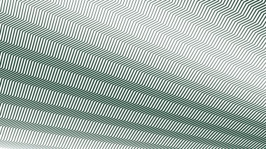 Koyu yeşil zig zag desenli çizgili çizgi soyut arkaplan