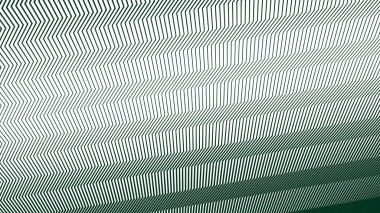 Koyu yeşil zig zag desenli çizgili çizgi soyut arkaplan