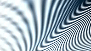 Mavi çizgili çizgi deseni arkaplan veya kumaş biçimi için soyut arkaplan