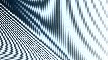 Mavi çizgili çizgi deseni arkaplan veya kumaş biçimi için soyut arkaplan