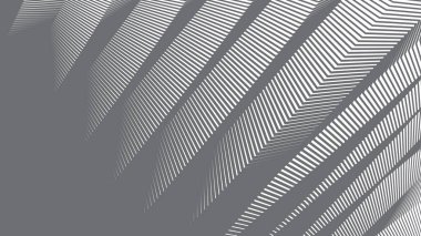 Arkaplan veya sunum için gri zig zag dikişsiz çizgi deseni soyut arkaplan