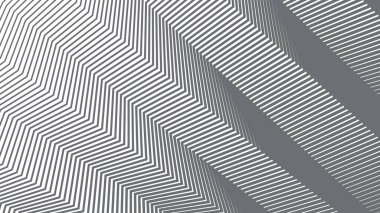 Arkaplan veya sunum için gri zig zag dikişsiz çizgi deseni soyut arkaplan