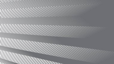 Arkaplan veya sunum için gri zig zag dikişsiz çizgi deseni soyut arkaplan