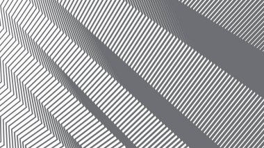 Arkaplan veya sunum için gri zig zag dikişsiz çizgi deseni soyut arkaplan