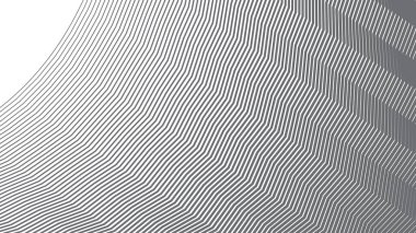 Arkaplan veya sunum için gri zig zag dikişsiz çizgi deseni soyut arkaplan