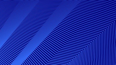 Mavi gökyüzü zig zag çizgileri arkaplan veya kumaş tarzı için soyut arkaplan