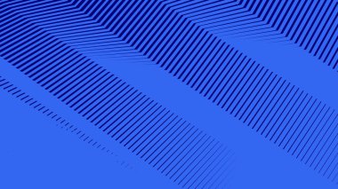 Mavi gökyüzü zig zag çizgileri arkaplan veya kumaş tarzı için soyut arkaplan