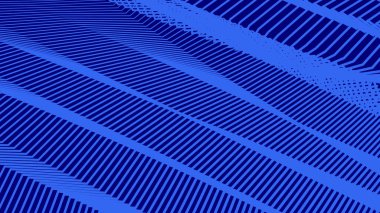 Mavi gökyüzü zig zag çizgileri arkaplan veya kumaş tarzı için soyut arkaplan