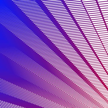 Kırmızı mavi zig zag çizgili çizgi desensiz soyut arkaplan