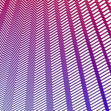 Kırmızı mavi zig zag çizgili çizgi desensiz soyut arkaplan