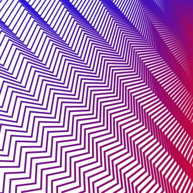 Kırmızı mavi zig zag çizgili çizgi desensiz soyut arkaplan