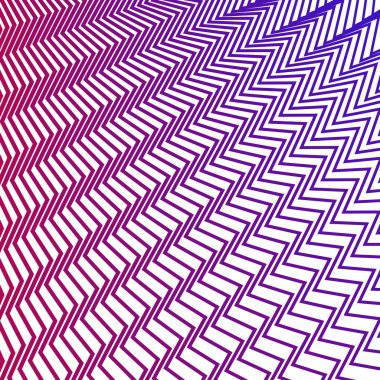 Kırmızı mavi zig zag çizgili çizgi desensiz soyut arkaplan