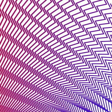 Kırmızı mavi zig zag çizgili çizgi desensiz soyut arkaplan