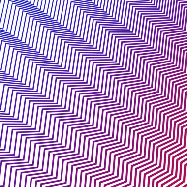 Kırmızı mavi zig zag çizgili çizgi desensiz soyut arkaplan